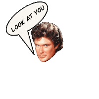 Michael Knight Love Sticker by Piercingstudio heul doch