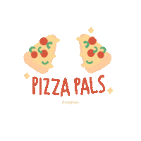 Best Friends Pizza Sticker by iloveplum