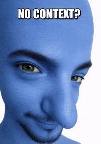 I Dont Understand Blue Man GIF