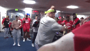 Celebrate Cincinnati Reds GIF by MLB