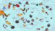 earth planet GIF by Cartoon Hangover