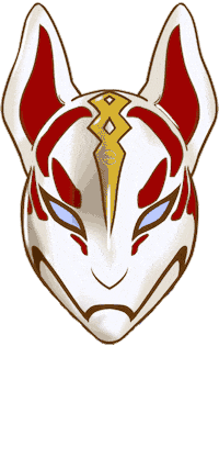 Cosplay Mask Sticker by DellMiddleEast