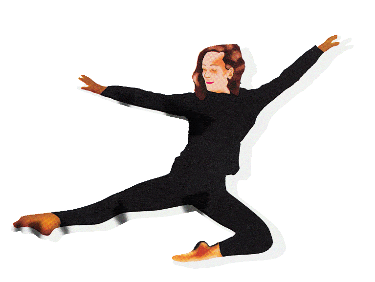 Jump Dancer Sticker by ImPulsTanz – Vienna International Dance Festival