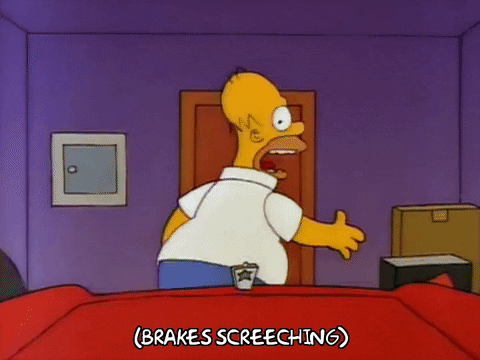Scared Season 20 GIF by The Simpsons