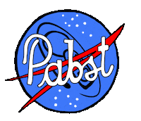 Sticker by Pabst Blue Ribbon