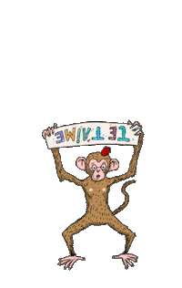 Monkey Love Sticker by shawy animation
