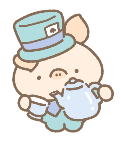 Aliceinwonderland Sticker by BREAD TREE