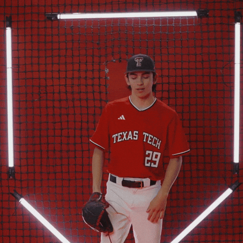 Jorden Espinoza GIF by Texas Tech Baseball