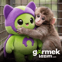 Baby Monkey GIF by Görmek Lazım