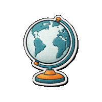 beyond9to5_travel sticker travel aesthetic world Sticker