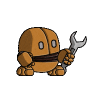 Juan_R_Mon game robot walk gamer Sticker