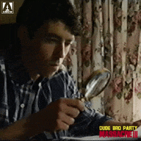 Glasses Inspect GIF by Arrow Video