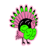 Pink Neon Sticker by Magic Moth