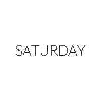 day saturday Sticker by Jennifer Fisher