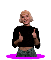 Girl Reaction Sticker by Kochstrasse™