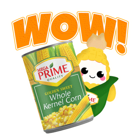 Mushroom Corn Sticker by megasardines