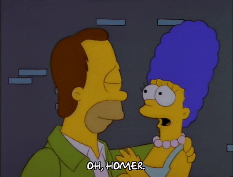 Season 3 Hug GIF by The Simpsons