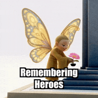 Respect Honoring GIF by BuddhaFlyJourney