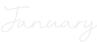 Month January Sticker by Miyase