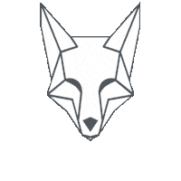 White Fox Sticker by Smartfabrik