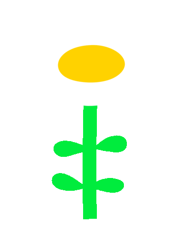 Fried Egg Flower Sticker by pirogart
