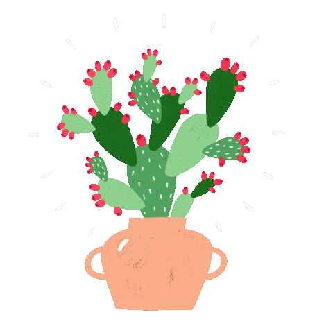 madalinaandronic italy italia cactus pot Sticker
