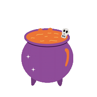 Halloween Witch Sticker