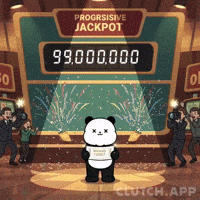 Casino Night Panda GIF by Kanpai Pandas