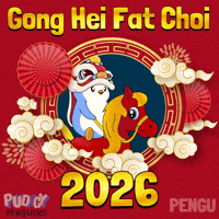 Chinese New Year Penguin GIF by Pudgy Penguins