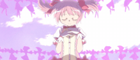 Magical Girl Hug GIF