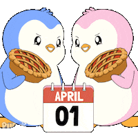April Fools Penguin Sticker by Pudgy Penguins