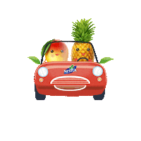 Driving Ice Tea Sticker by NESTEAHU