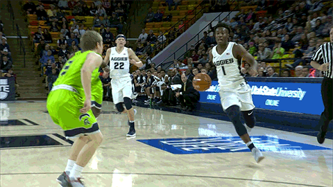 utah state usu mens basketball GIF by USUAthletics