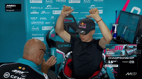 Stretching Warm Up GIF by MotoGP™