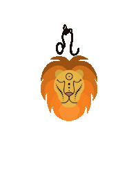Lion Leo Sticker