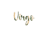 Zodiac Sign Virgo Sticker