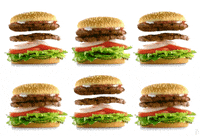 fast food burger GIF