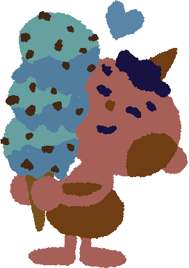 Ice Cream Sweets Sticker