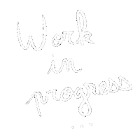 Work In Progress Sticker