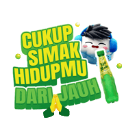 Fun Thank You Sticker by Sukrin