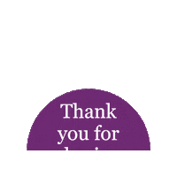 Baby Thank You Sticker by Lyndsey Hookway