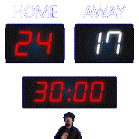 17 Away Sticker
