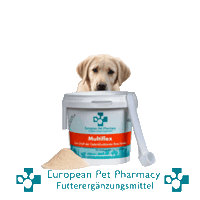 La Retrieve Sticker by Europeanpetpharmacy