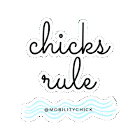mobilitychick girlfriend international womens day womens day chicks Sticker