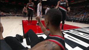 help me up damian lillard GIF by NBA