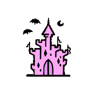 Halloween Pink Sticker