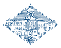 Old Main Sticker by Augustana College