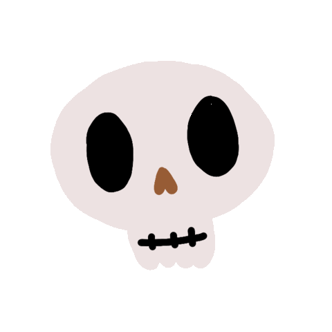 Heart Halloween Sticker
