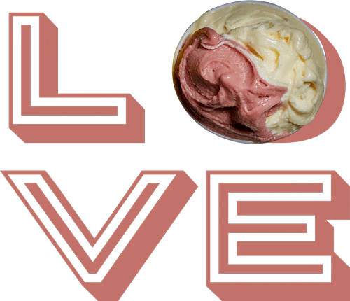 Stickers Love Sticker by GelateriaLaRomana