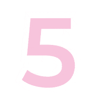 Countdown Number Sticker by Contadora en línea